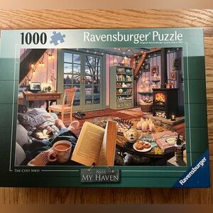1000-piece Ravensburger puzzle - The Cosy Shed